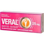 VERAL POR 25MG TBL ENT 30 – Zboží Dáma