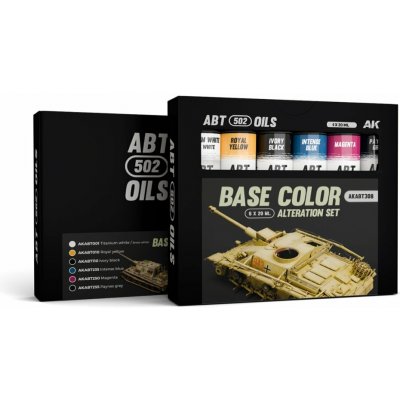 AK ABT 502 Oils Base Color Alteration set 6 x 20 ml – Hledejceny.cz