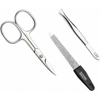 DukaS černá cestovní manikúra Solingen z umělé kůže PL808 – Hledejceny.cz