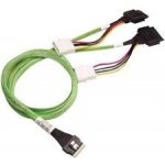 Broadcom LSI internal U.3 cable 1.0 m SlimLine x8 (SFF-8654) to 2x U.2 NVMe drive x4 (SFF-8639), 05-60005-00 – Hledejceny.cz