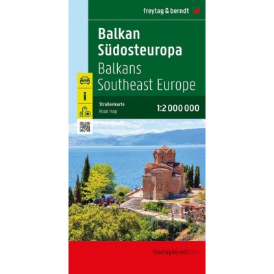 Balkán – jihovýchodní Evropa 1:2 000 000 / automapa – Zboží Dáma