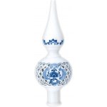 Český porcelán Cibulák Špička vánoční prolamovaná prům. 7,5 cm; v. 22 cm – Hledejceny.cz