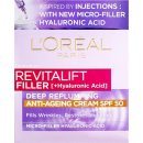 Přípravek na vrásky a stárnoucí pleť L'Oréal Revitalift Filler Anti-ageing Cream SPF50 pleťový krém 50 ml