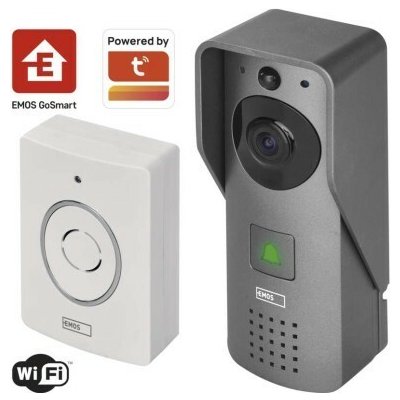 Emos H4031 GoSmart Domovní bezdrátový videozvonek IP-09C s Wi-Fi – Zbozi.Blesk.cz