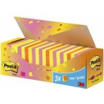 Sponky POST-IT Pad SUPER STICKY 654-SS-VP24COL 76x76mm, mix barev 24x90 listů – Hledejceny.cz