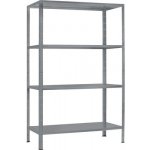 Schulte Regál R7101-04-09 1900 x 1000 x 400 mm 4 police granit – Zboží Dáma