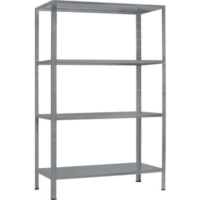 Schulte Regál R7101-04-09 1900 x 1000 x 400 mm 4 police granit – Zboží Dáma