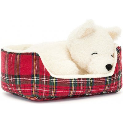 ŠTĚŇÁTKO V KÁROVANÉM PELÍŠKU JELLYCAT WESTIE 15 cm – Hledejceny.cz