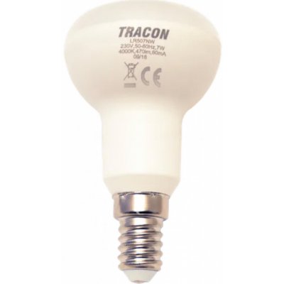 Tracon electric LED žárovka reflektorová E14 7W neutrální bílá