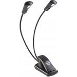 Konig & Meyer 12243 Music stand light Double LED FlexLight black – Zboží Dáma