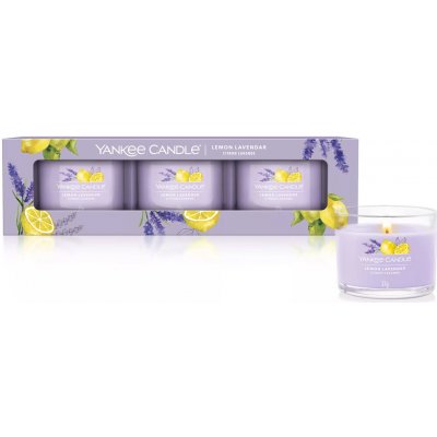 Yankee Candle Lemon Lavender 3 x 37 g – Zboží Mobilmania