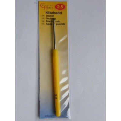 Háček č.2,5, kovový s plastovou ručkou – Hledejceny.cz