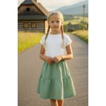 Glara Lotika dívčí lněná sukně Lesní vánek 1180045 – Hledejceny.cz