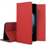 Pouzdro Levné Kryty Knížkové Smart Case Book Apple iPhone 15 červené