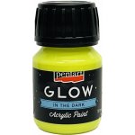 Pentart Akrylová barva svítící ve tmě 30 ml LIMETKOVÁ – Sleviste.cz