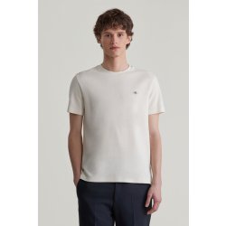 Gant TEXTURED SS TSHIRT CREAM