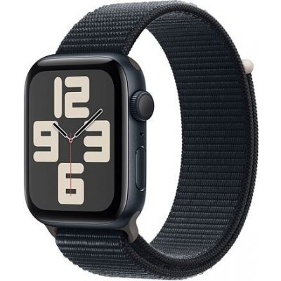 Apple Watch SE (2023) GPS 40mm barva Midnight Aluminum Case / Sport Loop Midnight MRE03QC/A