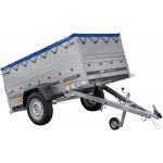 UNITRAILER GARDEN 200 KIPP s bočnicemi BIS, rámem H-0 a modrým krytem – Sleviste.cz