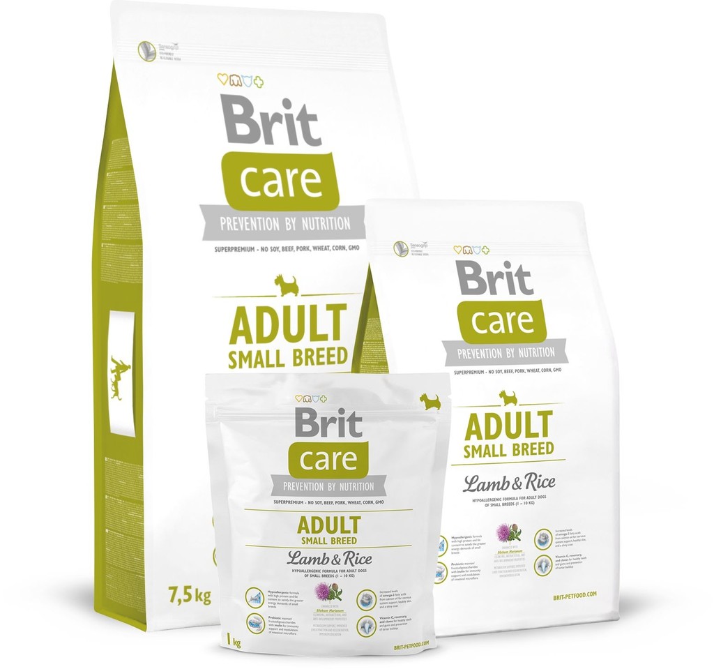 Brit Care Adult Small Breed Lamb & Rice 1 kg