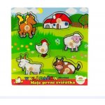 Teddies Vkládačka Moje první zvířátka 6 ks – Sleviste.cz