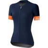 Cyklistický dres Dotout Crew Women's Jersey Blue/Orange