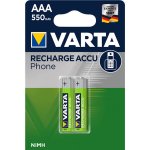 Varta Phone AAA 550 mAh 2ks 58397101402 – Zboží Živě