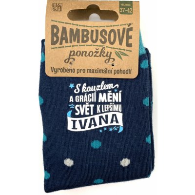 Albi Bambusové ponožky Ivana – Zboží Mobilmania