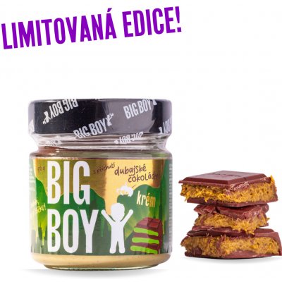 Big Boy Pistáciový krém s příchutí dubajské čokolády 170 g – Zboží Dáma