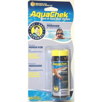 MARIMEX 11305028 AquaChek Peroxide 3v1 testovací proužky 25ks – Zboží Mobilmania