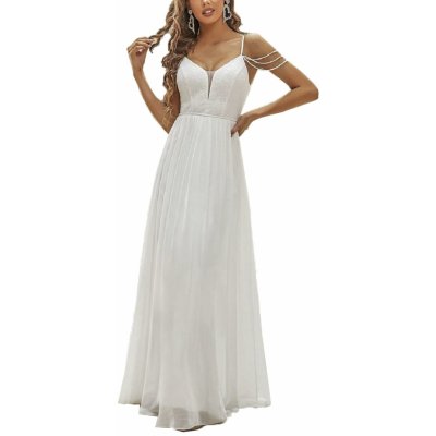 Ever Pretty svatební šaty EH90327-1 bílá – Zboží Dáma