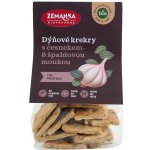 Biopekárna Zemanka Špaldové bio krekry s dýňovým semínkem a česnekem 100 g – Hledejceny.cz