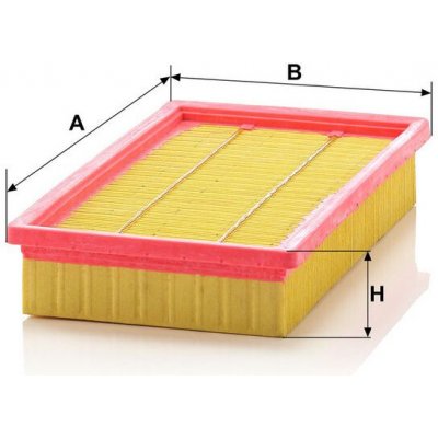 MANN-FILTER Vzduchový filtr MANN C2892 (MF C2892) – Hledejceny.cz