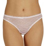 Gina kalhotky bokové brazilky šité s krajkou jednobarevné La Femme 2 16102P bílá – Hledejceny.cz