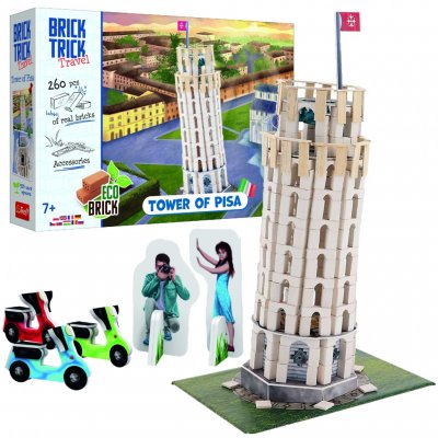 Trefl Brick Trick Šikmá věž v Pise – Zboží Mobilmania