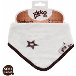 Kikko bambusový slintáček/šátek XKKO BMB Natural Brown Stars – Hledejceny.cz