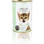 Fine Cat Kitten kuřecí v omáčce 415 g – Zboží Mobilmania