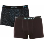 Molvy 2 pack pánské boxerky vícebarevné KP-081/B-BEU – Hledejceny.cz