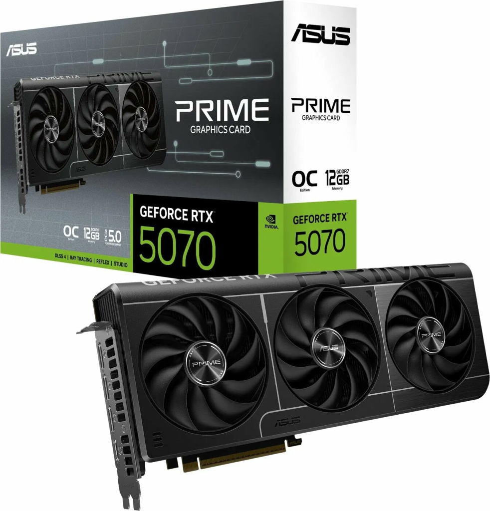 Asus PRIME GeForce RTX 5070 12GB OC 90YV0M10-M0NA00