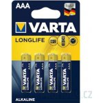 Varta LongLife AAA 4ks 4103 101 414 – Hledejceny.cz