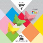 Papíry na origami Clairefontaine 20 x 20 cm 100 ks Mix – Zboží Mobilmania