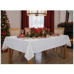 BBK Vánoční ubrus GLOSS bílá/zlatá 145x220 cm BBK-853310 – Hledejceny.cz