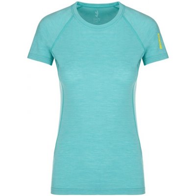 Zajo Elsa Merino W Tshirt SS Dusty Turquoise – Zboží Dáma