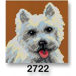 VTC Vyšívací předloha 70244 2722 West Highland White teriér rezavá 15x15cm – Hledejceny.cz