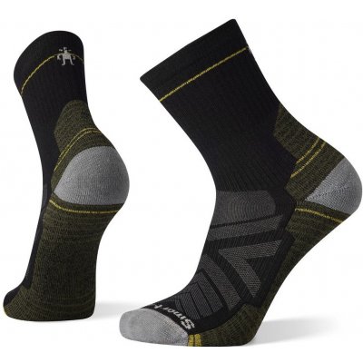 Smartwool HIKE LIGHT CUSHION MID CREW SOCKS black – Zboží Mobilmania