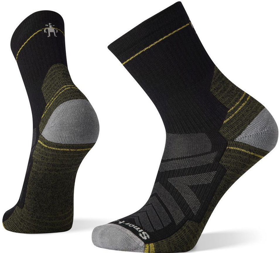 Smartwool HIKE LIGHT CUSHION MID CREW SOCKS black