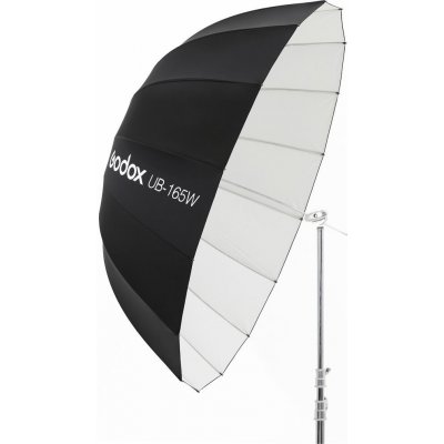 Godox Hluboký bílý parabolický deštník Godox UB-165W (165cm) – Zbozi.Blesk.cz
