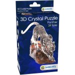 HCM KINZEL 3D Crystal puzzle Černý panter 39 ks – Zboží Mobilmania