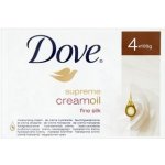 Dove Supreme Fine Silk toaletní mýdlo 4 x 100 g – Zboží Dáma