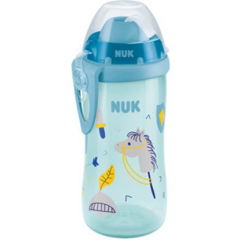 Nuk dětská láhev Flexi Cup 300 ml se slámkou zelená