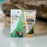 Lebelage Anti Wrinkle Gold Snail Sun Cream SPF50+ Pa+++ 70 ml – Zboží Dáma